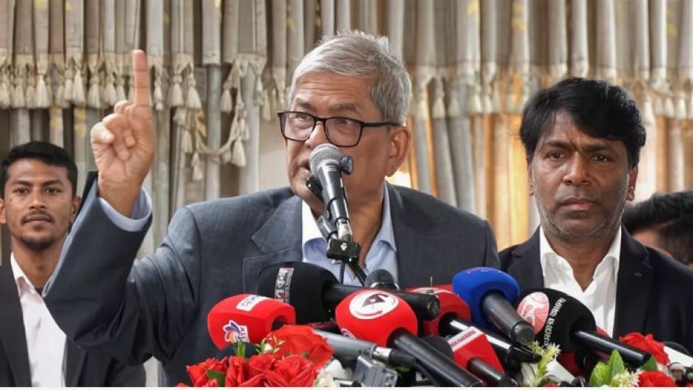 নির্বাচনে নির্ধারিত হবে দেশ গণতান্ত্রিকদের হাতে থাকবে, নাকি উগ্রপন্থিদের হাতে যাবে: মির্জা ফখরুল