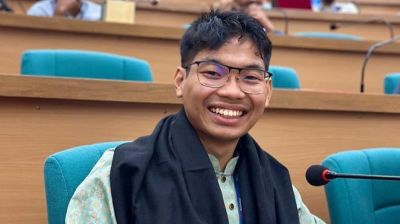 ডাকসু থেকে পদত্যাগের ঘোষণা সর্বমিত্র চাকমার