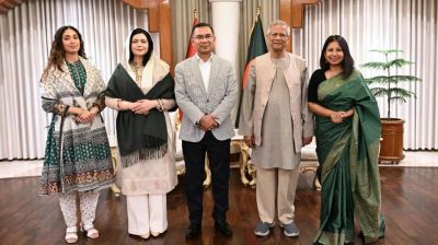 ড. ইউনূসের সঙ্গে সাক্ষাতে যমুনায় সপরিবারে তারেক রহমান