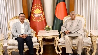 যমুনায় তারেক রহমানের পৌনে ২ ঘণ্টা