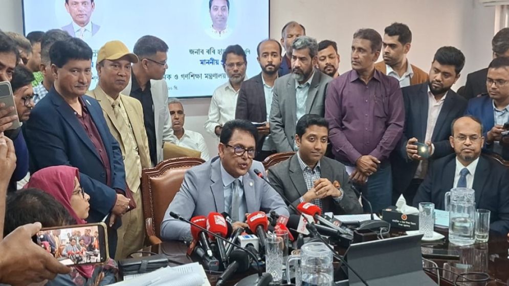 শিক্ষাব্যবস্থাকে যুগোপযোগী করতে সমন্বিত সংস্কারের উদ্যোগ নেওয়া হবে: শিক্ষামন্ত্রী মিলন