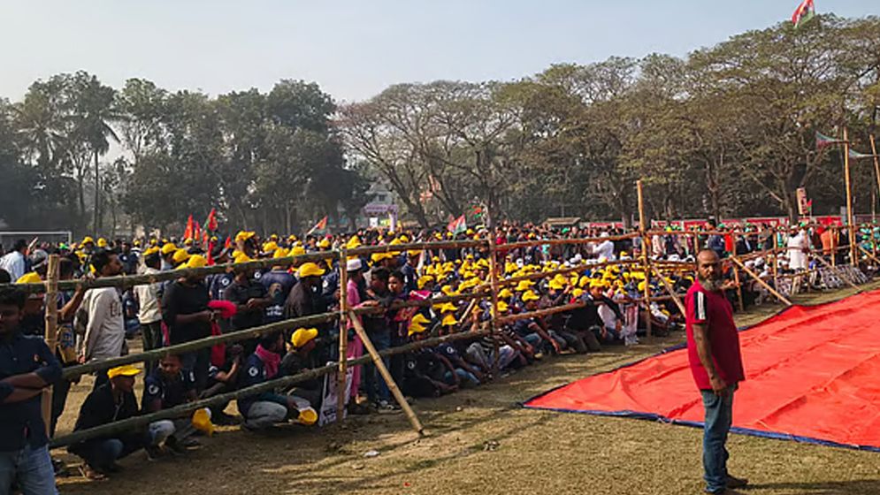 যশোরে তারেক রহমানের জনসভা, খণ্ড খণ্ড মিছিল নিয়ে আসছেন নেতাকর্মীরা