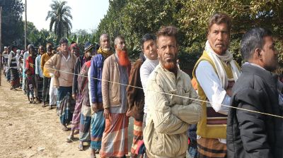 দুপুর ১২টা পর্যন্ত ভোট পড়েছে ৩২.৮৮ শতাংশ