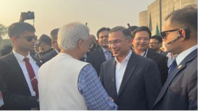 নবনির্বাচিত প্রধানমন্ত্রীর সঙ্গে বিদায়ী প্রধান উপদেষ্টার শুভেচ্ছা বিনিময়