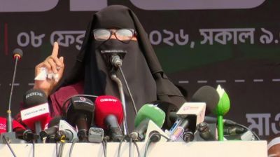 ওসমান হাদির বোন পরিচয়ে নাহিদের পক্ষে ভোট চাওয়া নারী পরিবারের কেউ না