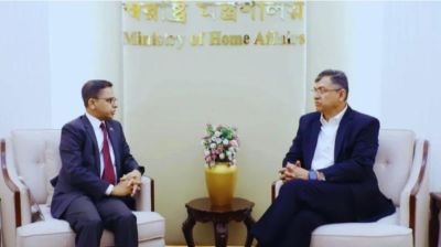 স্বরাষ্ট্রমন্ত্রীর সঙ্গে ভারতের হাইকমিশনারের বৈঠক